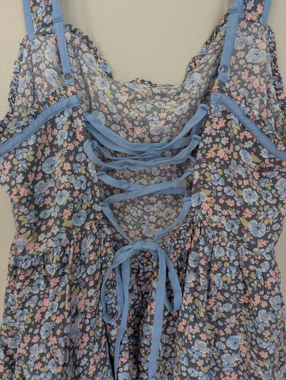 American Eagle Women's Size L Floral Summer Dress NWT - Picture 5 of 6